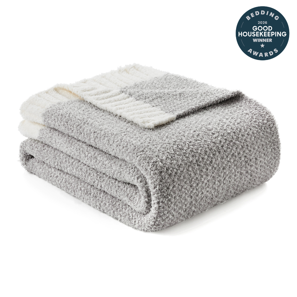 Knit Throw Beige And Grey Throw Blanket Carriediosa Chunky Knit Throw Blanket Handmade Soft Throws For Couch Sofa  Bed, 50" X 60" Taupe