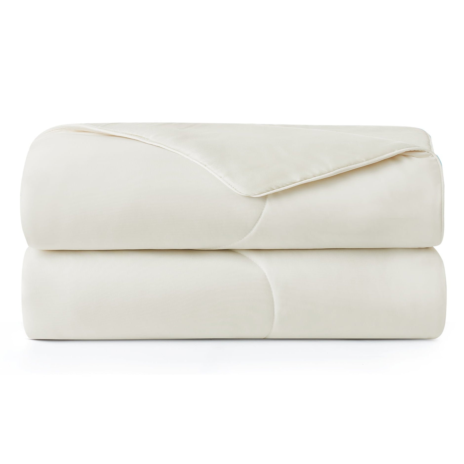 breathable cooling comforter#Color_Snow Ivory