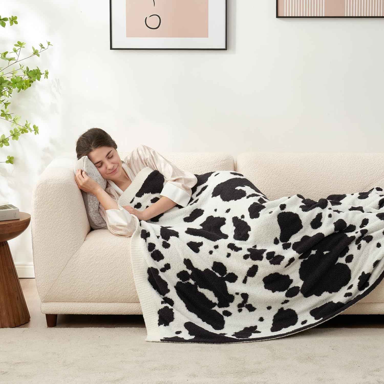 Cow Pattern Blanket