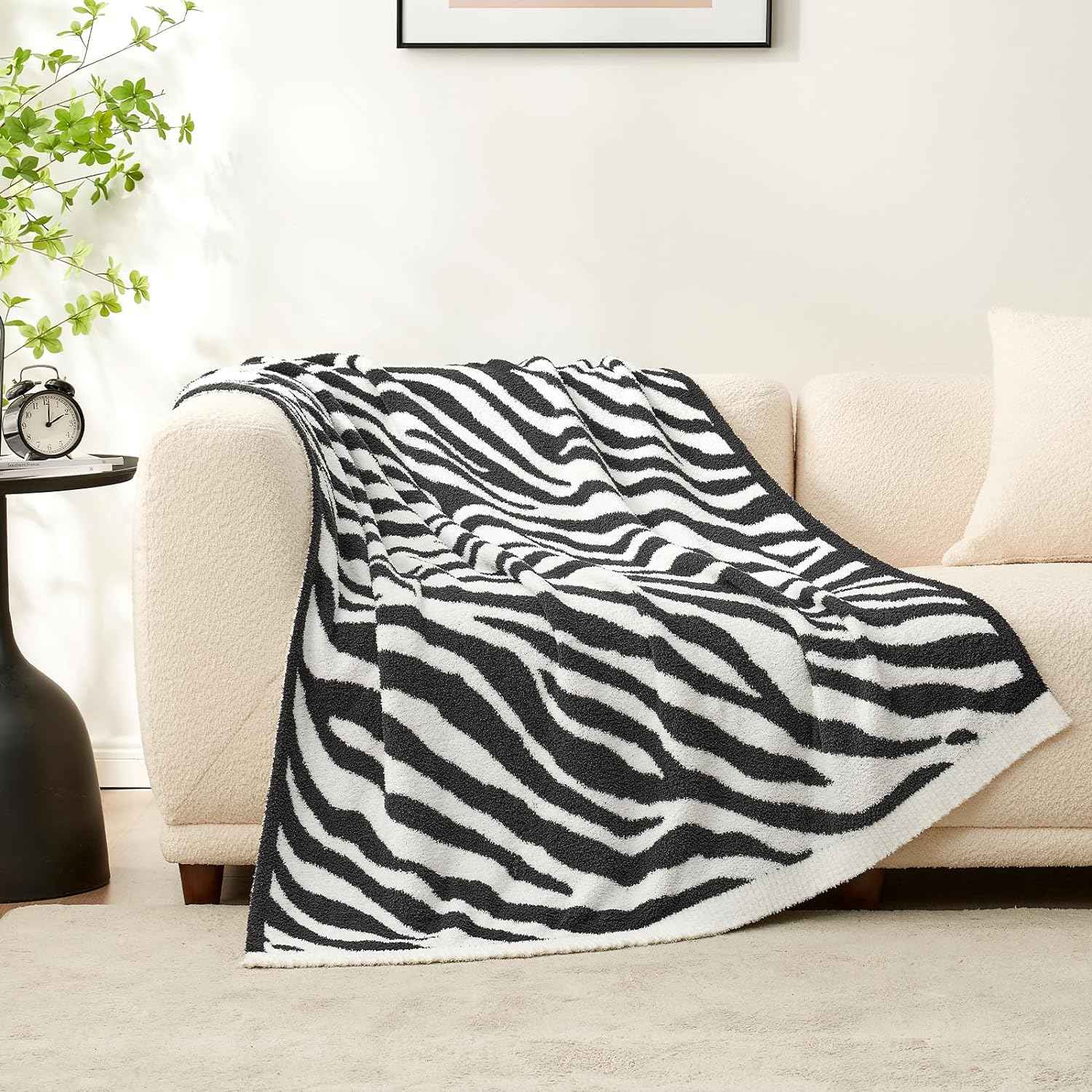 Zebra Throw Blanket