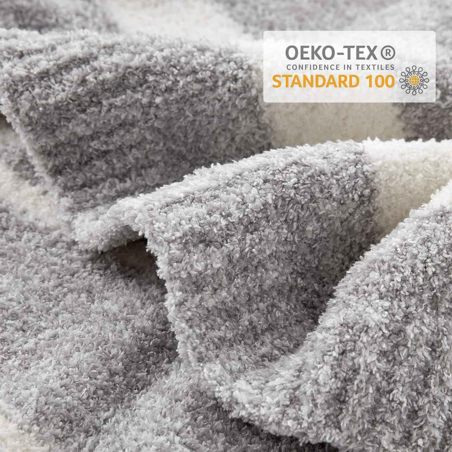 Stripe Throw Blanket - Snuggle Sac-#Color_Grey