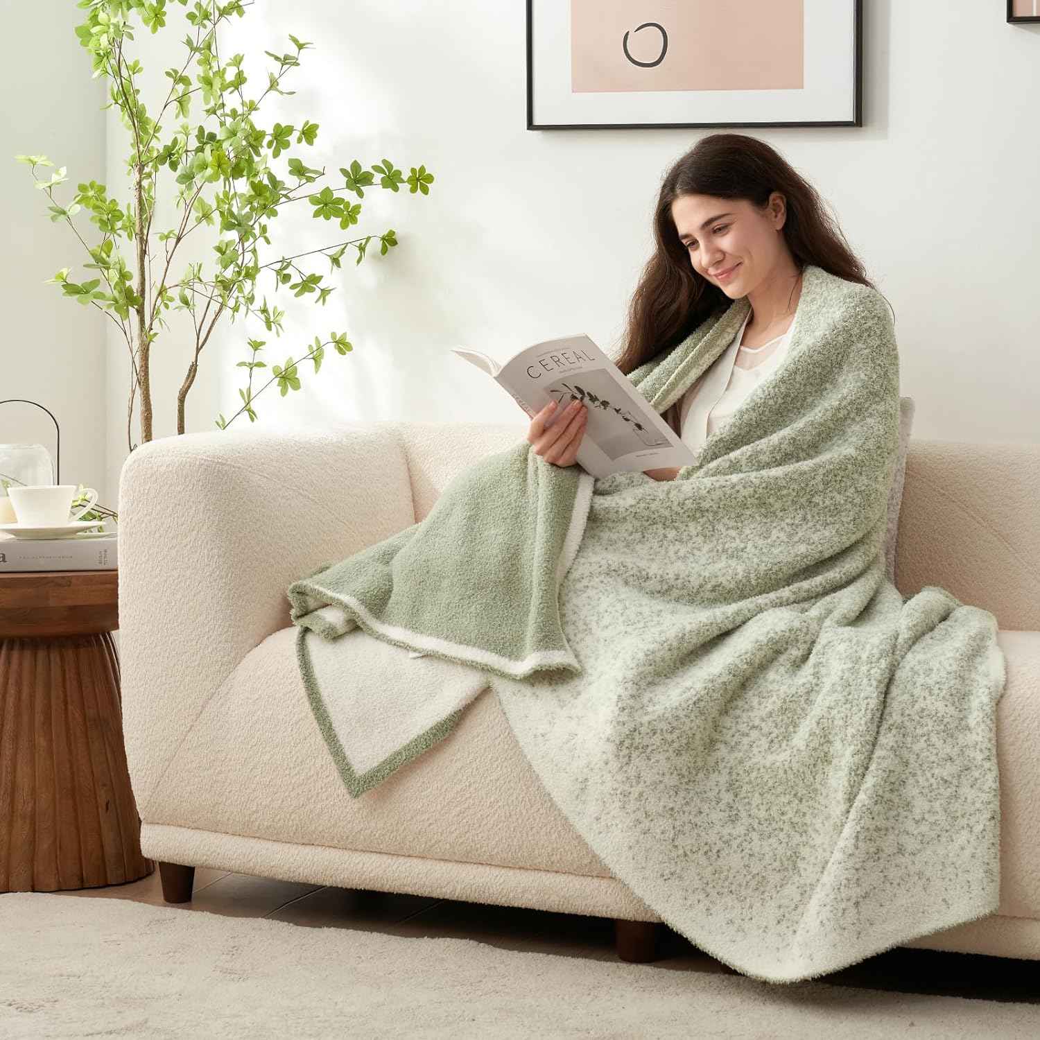 Ombre Throw Blanket
#color_Sage Green