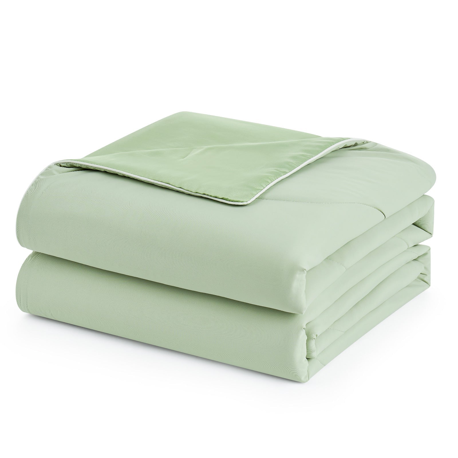 breathable cooling comforter#Color_Sage Green