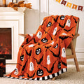MochiSoft™ Bat Plaid Throw Blanket