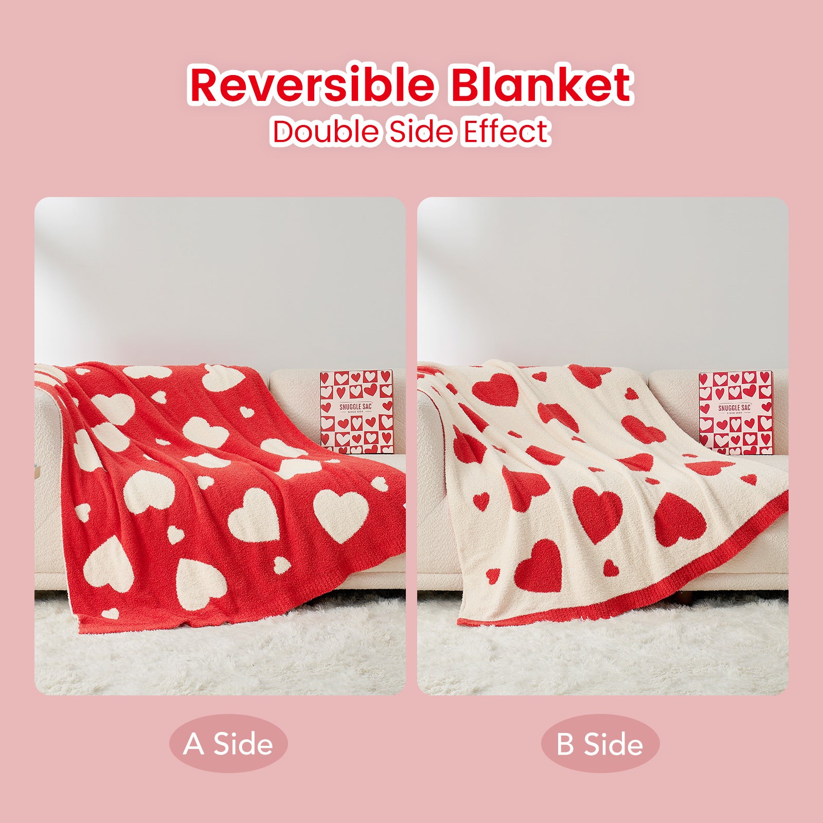 Love Gift Valentine's Day Blanket