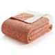 Heather Throw Blanket - Snuggle Sac - #Color_Orange
