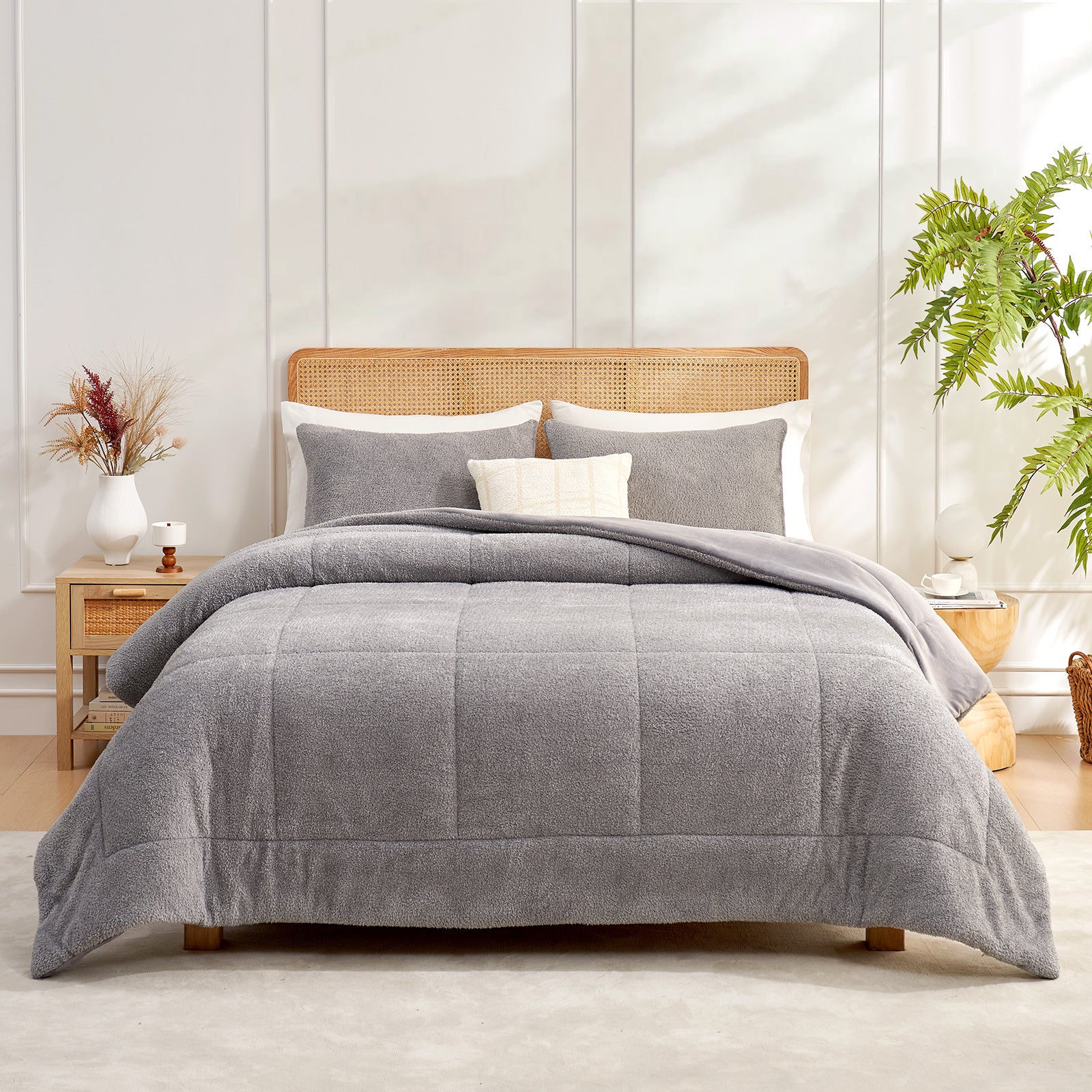 Ultra Soft Comforter Sets King Size - 1 Comforter, 2 Shams