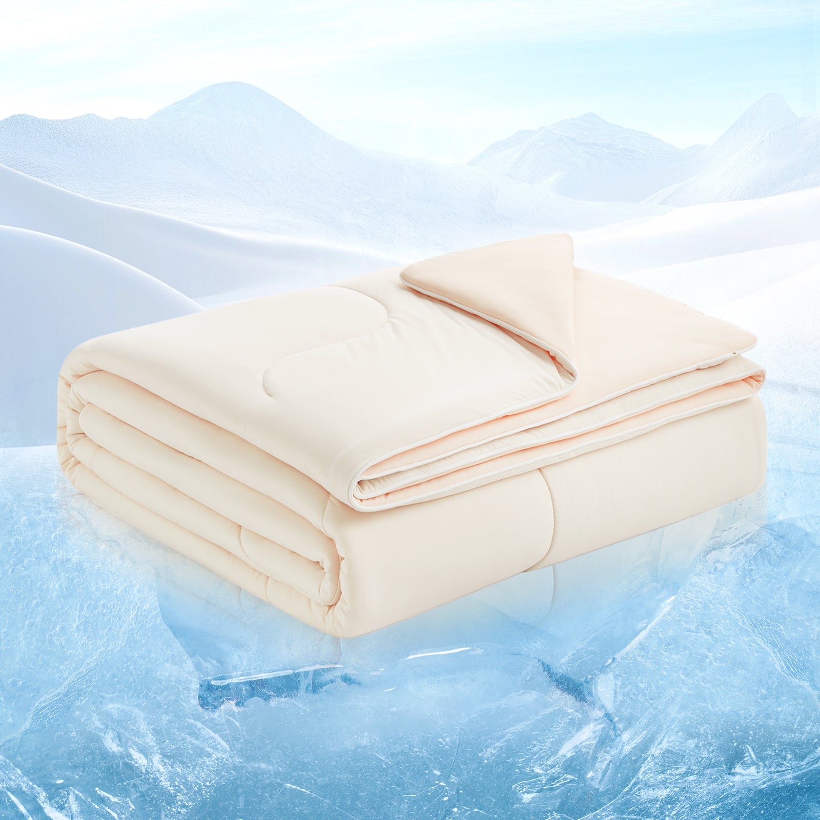 SnugCool Sorona® Natural Fiber Ultra Breathable Cooling Comforter
