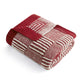 SnugCozy Two-Tone Checkered Chenille Knit Throw Blanket