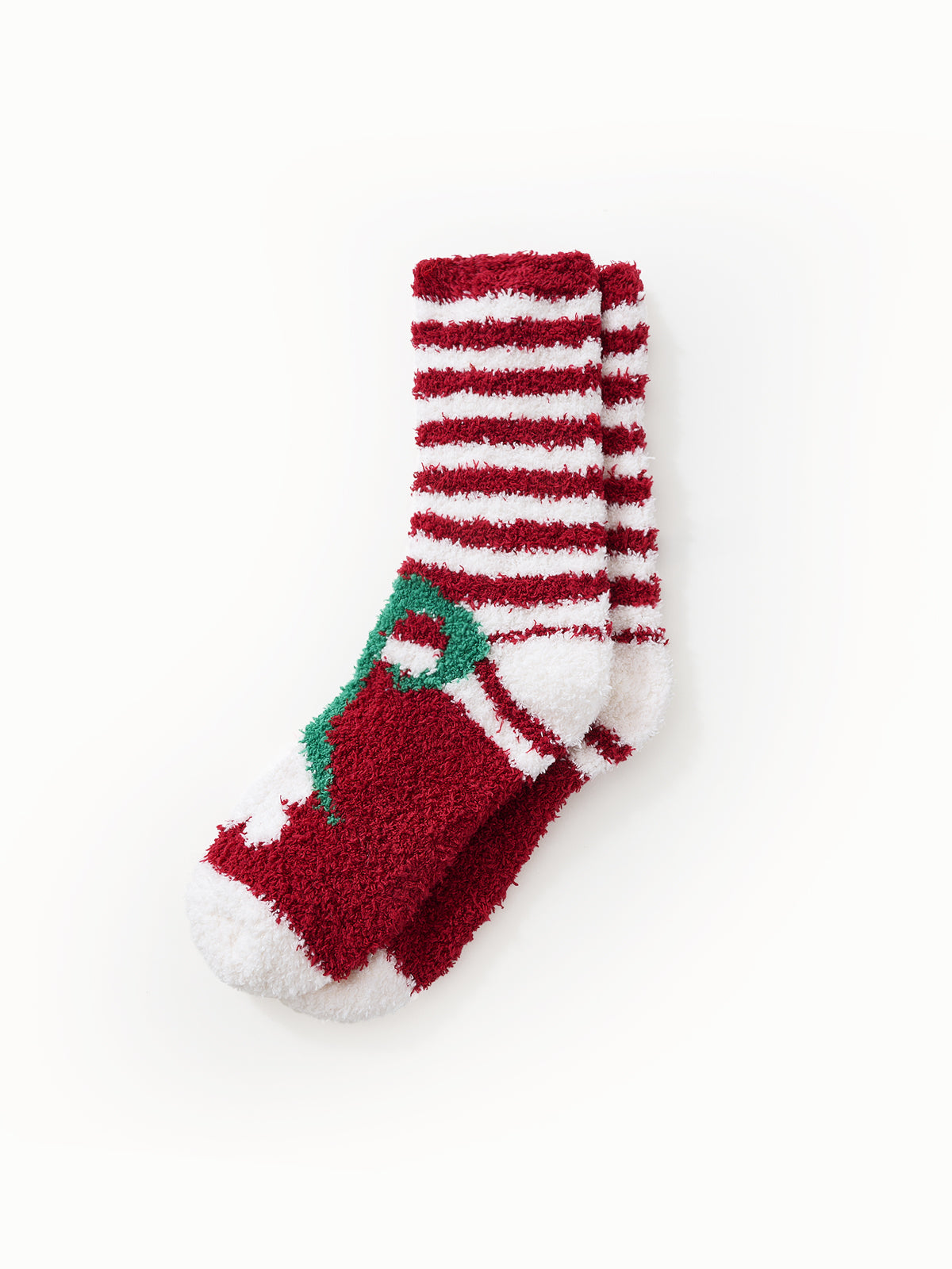 SnugChic Holiday Heathered Cozy Fuzzy Socks