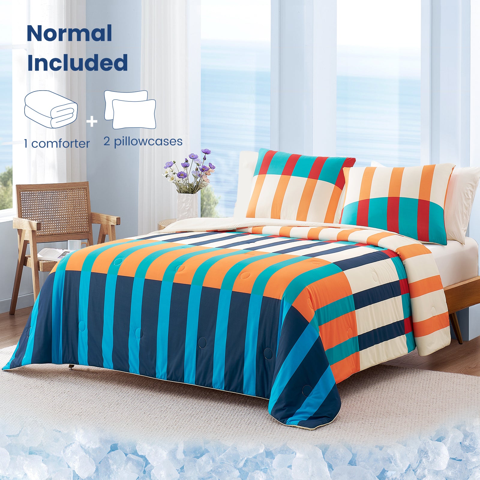 #color_Multi Black Strip