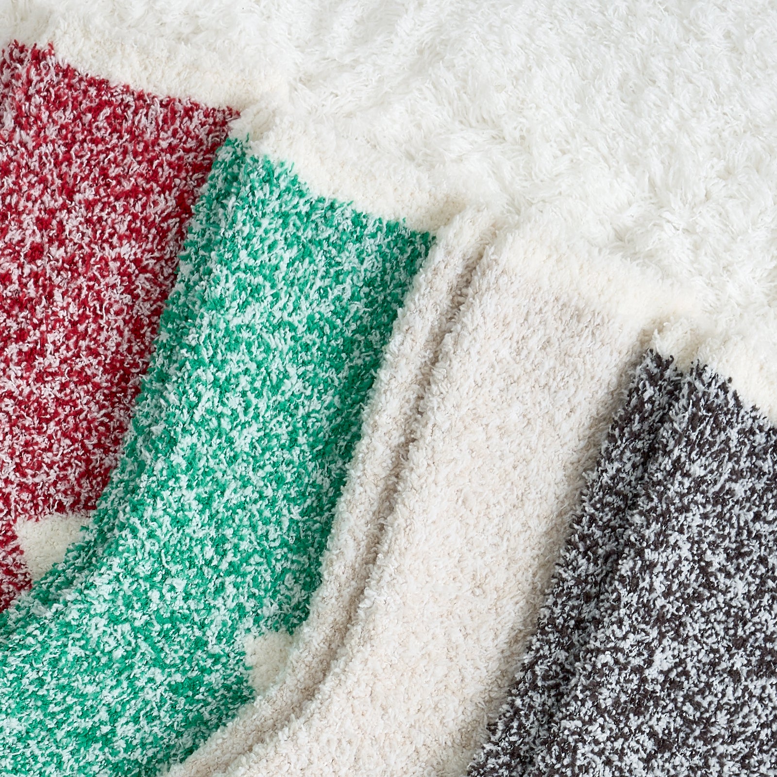 Heather Plain Socks 4 Pairs
