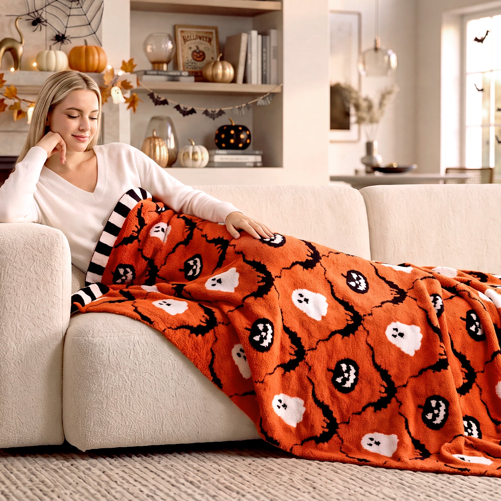 #color_Orange Bat Plaid