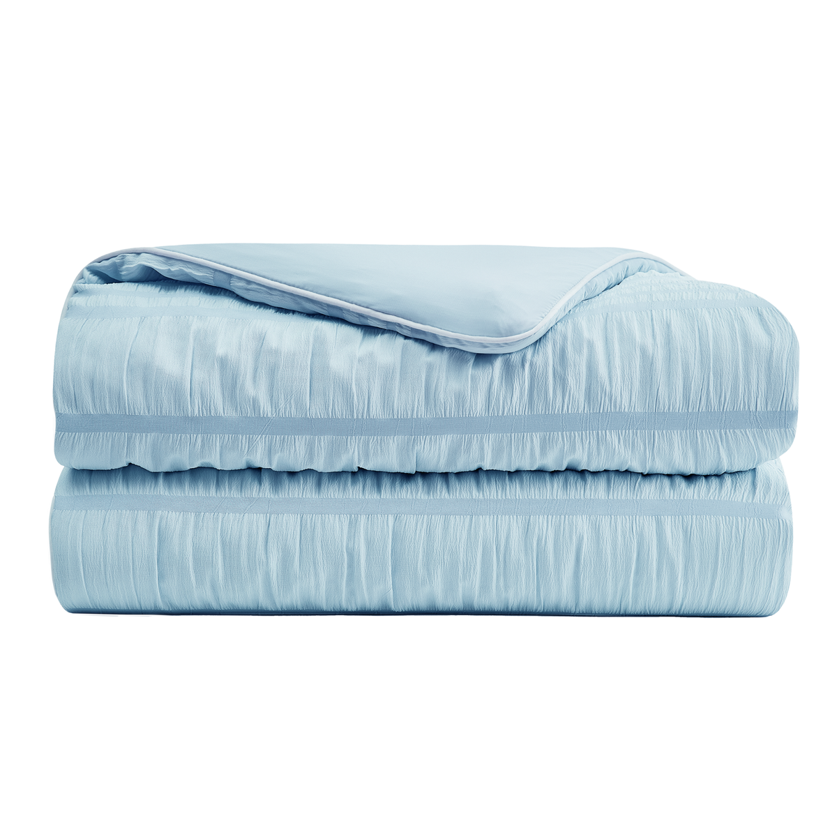 Best Cooling Comforter Breathable Seersucker Design | Snuggle Sac