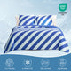 Mediterranean Stripe Cooling Comforter Set