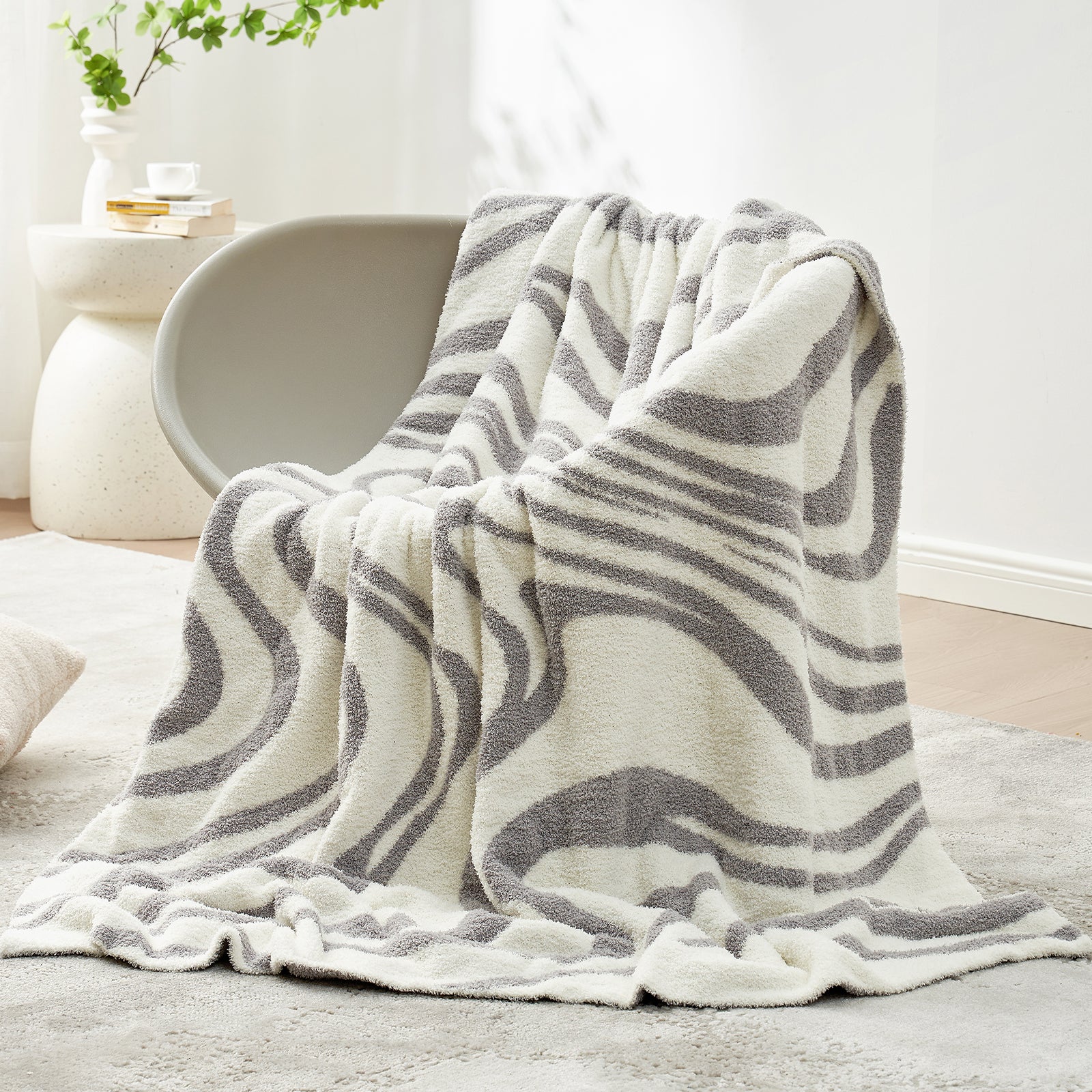 Marble Throw Blanket