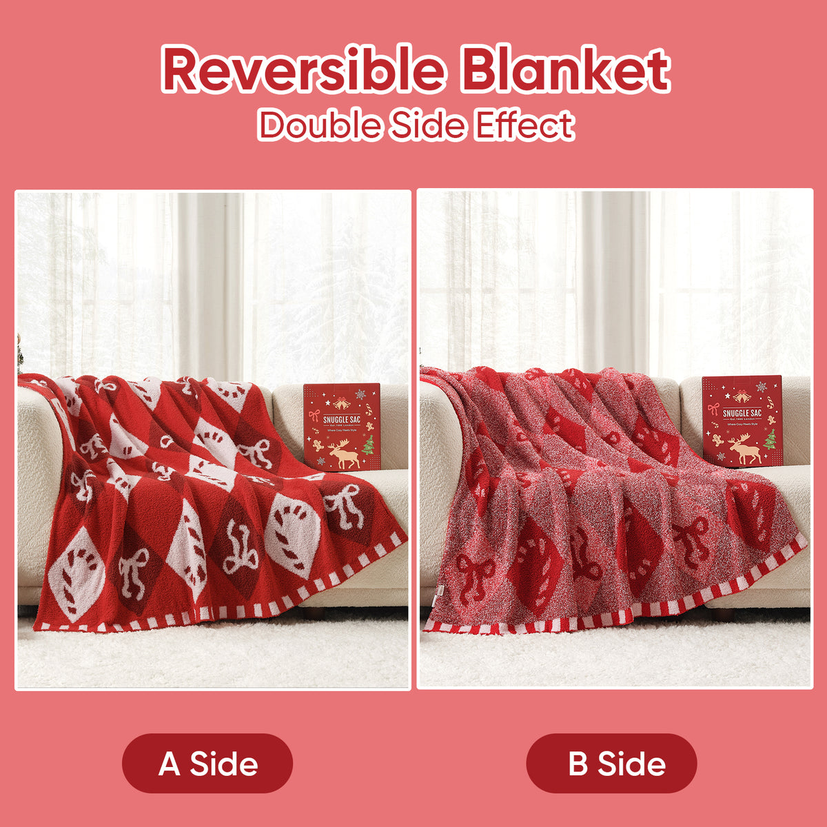 #color_Checkered Red Bow