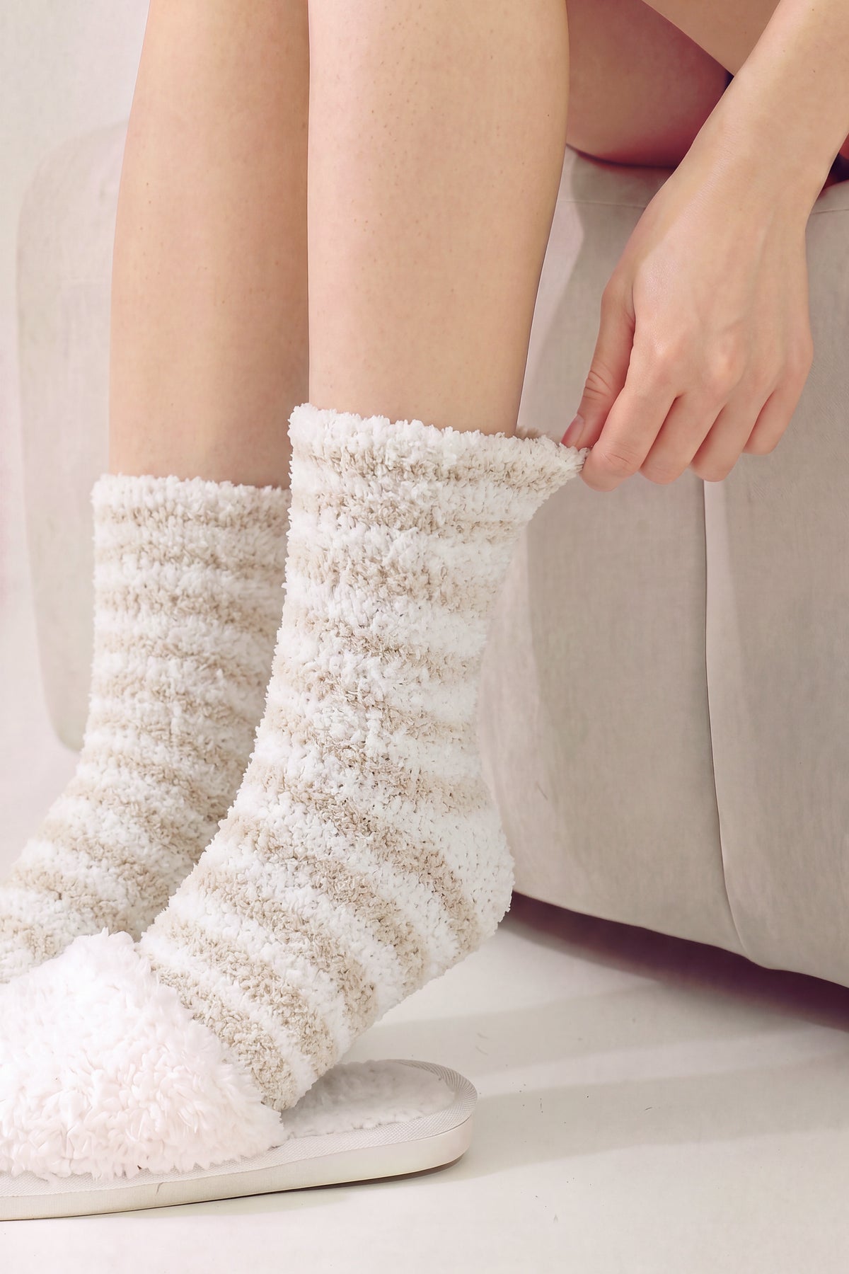 #color_Beige White Stripe