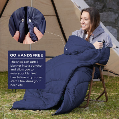 Outdoor Puffy Camping Blanket
