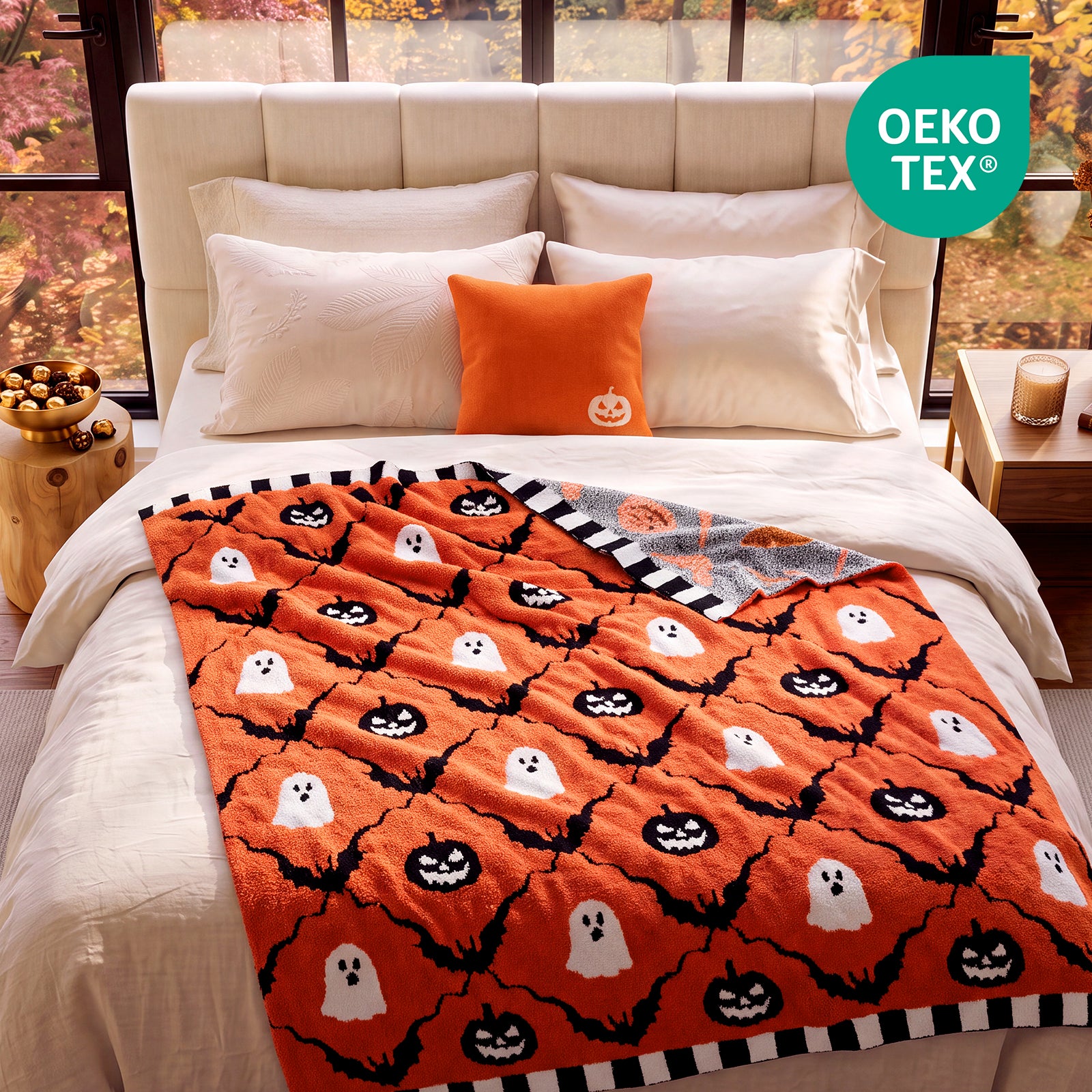 #color_Orange Bat Plaid