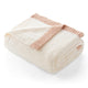 Ultra Soft Solid Throw Blanket - Snuggle Sac - #Color_Cream