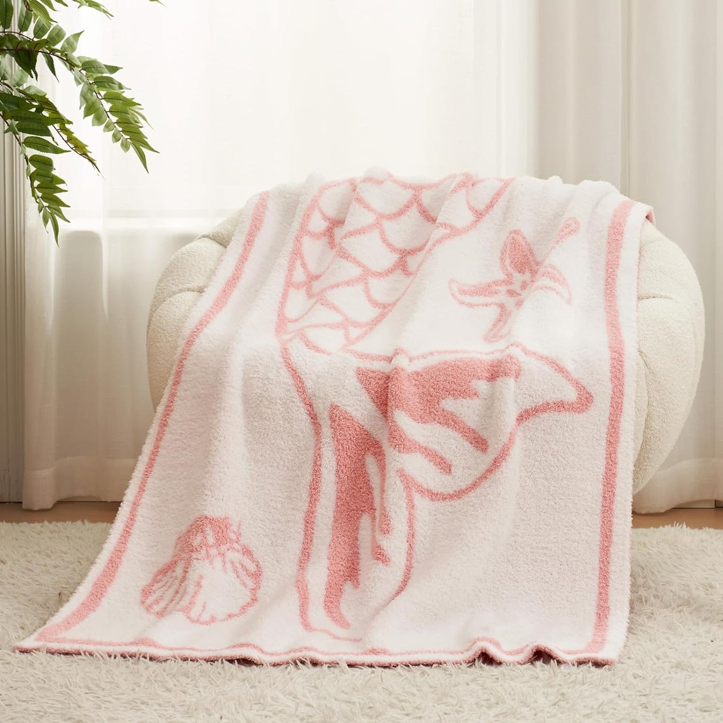 Little Mermaid Tail Blanket