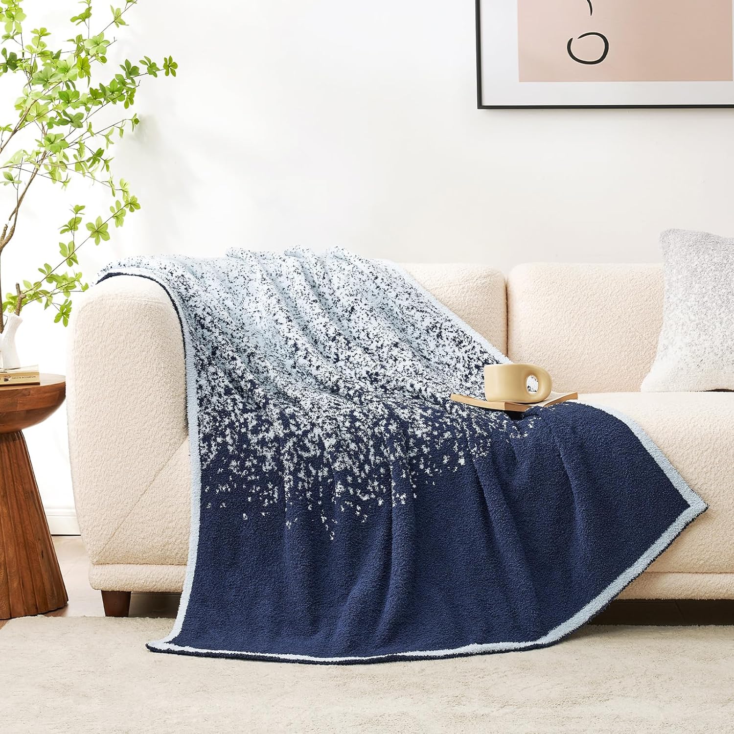 Ombre Throw Blanket