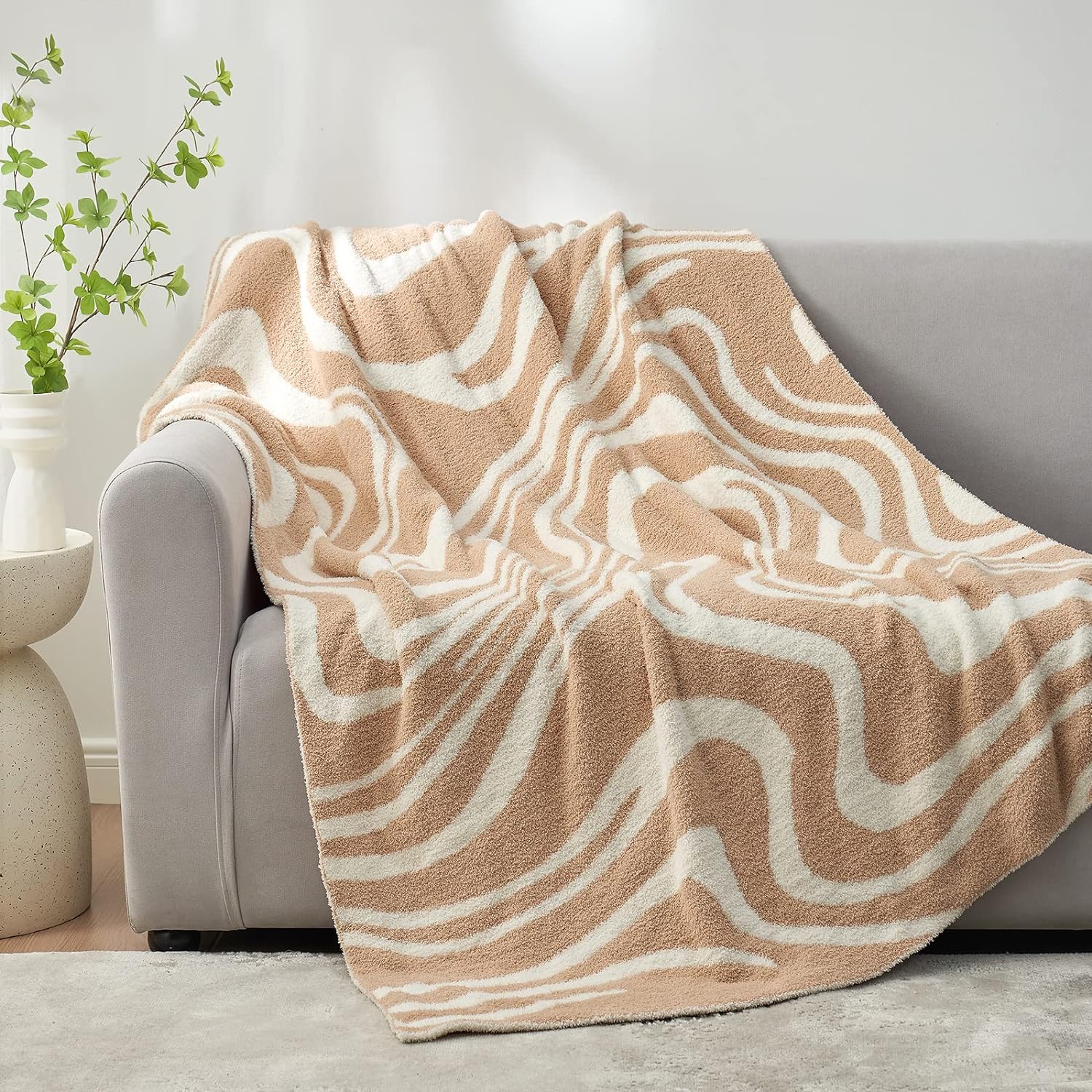 Marble Throw Blanket