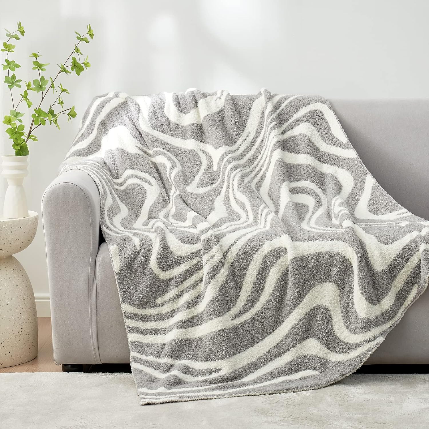 Marble Throw Blanket