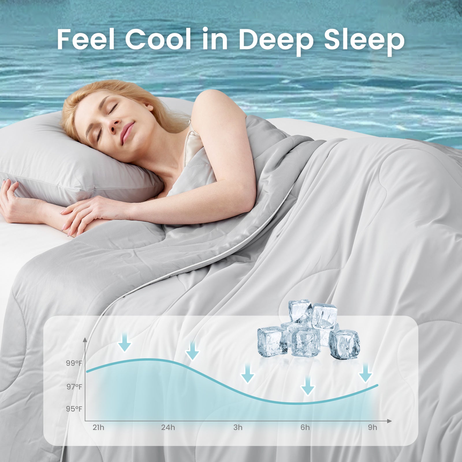 Breathable Cooling Comforter