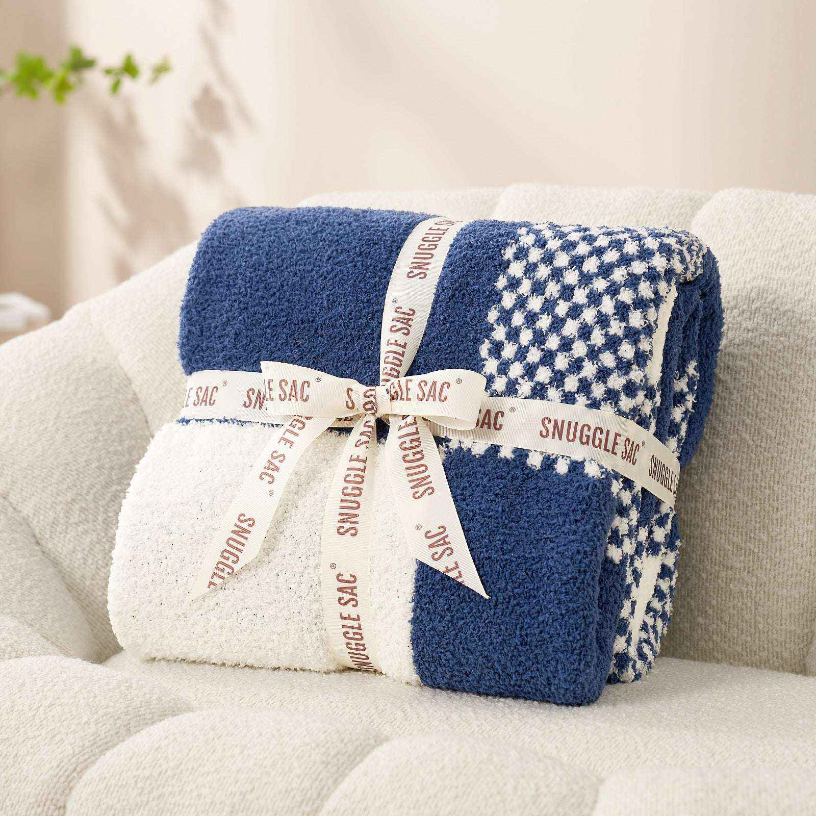 Checkered Throw Blanket