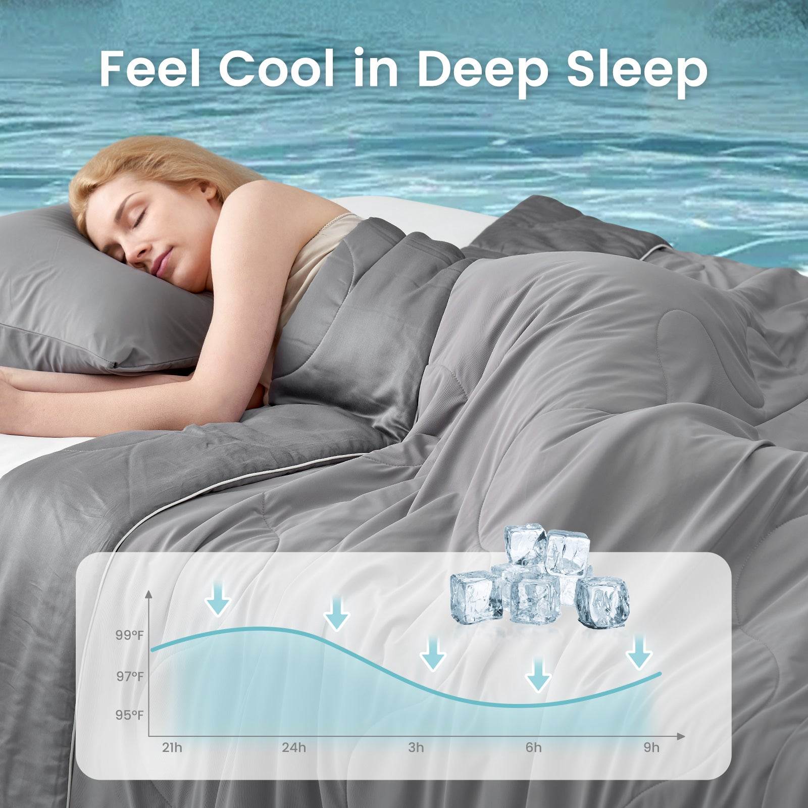 Breathable Cooling Comforter