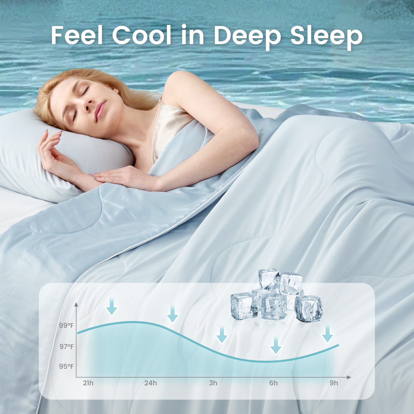 Breathable Cooling Comforter