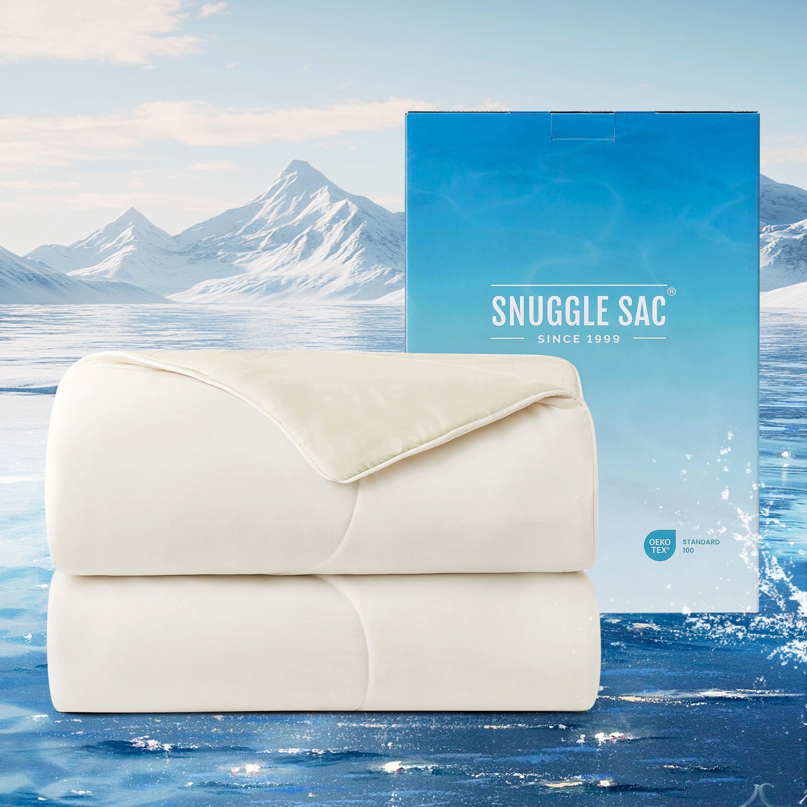 SnugCool Breathable Cooling Comforter