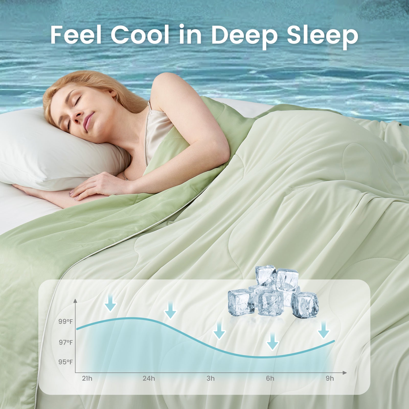 Breathable Cooling Comforter