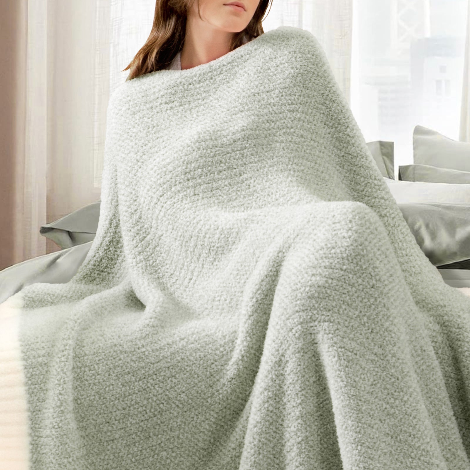 Heather Throw Blanket - Queen 90x90