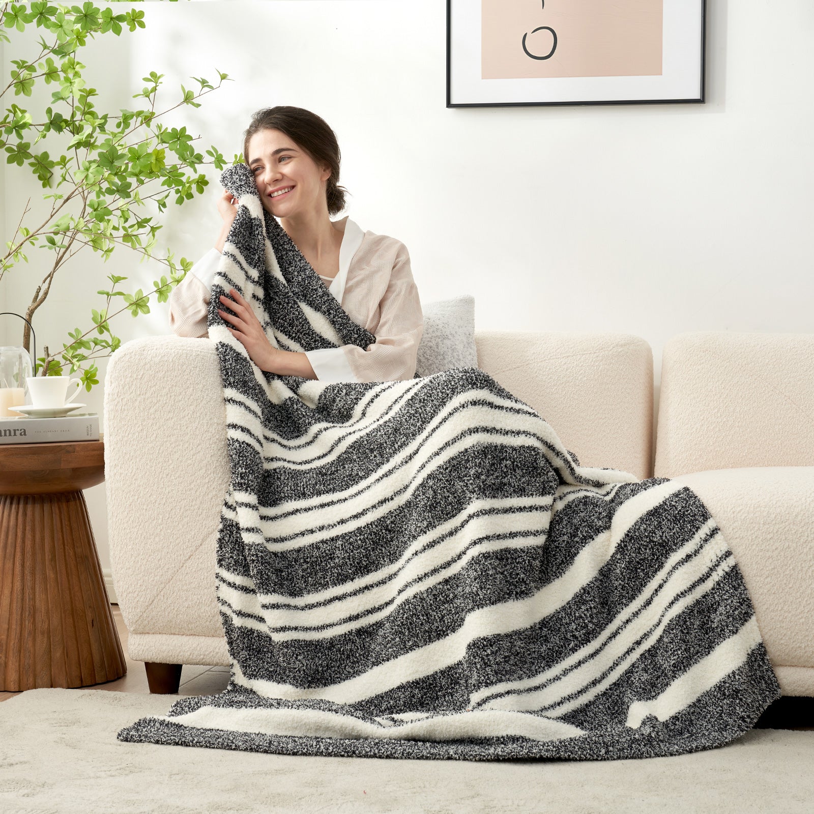 Stripe Throw Blanket