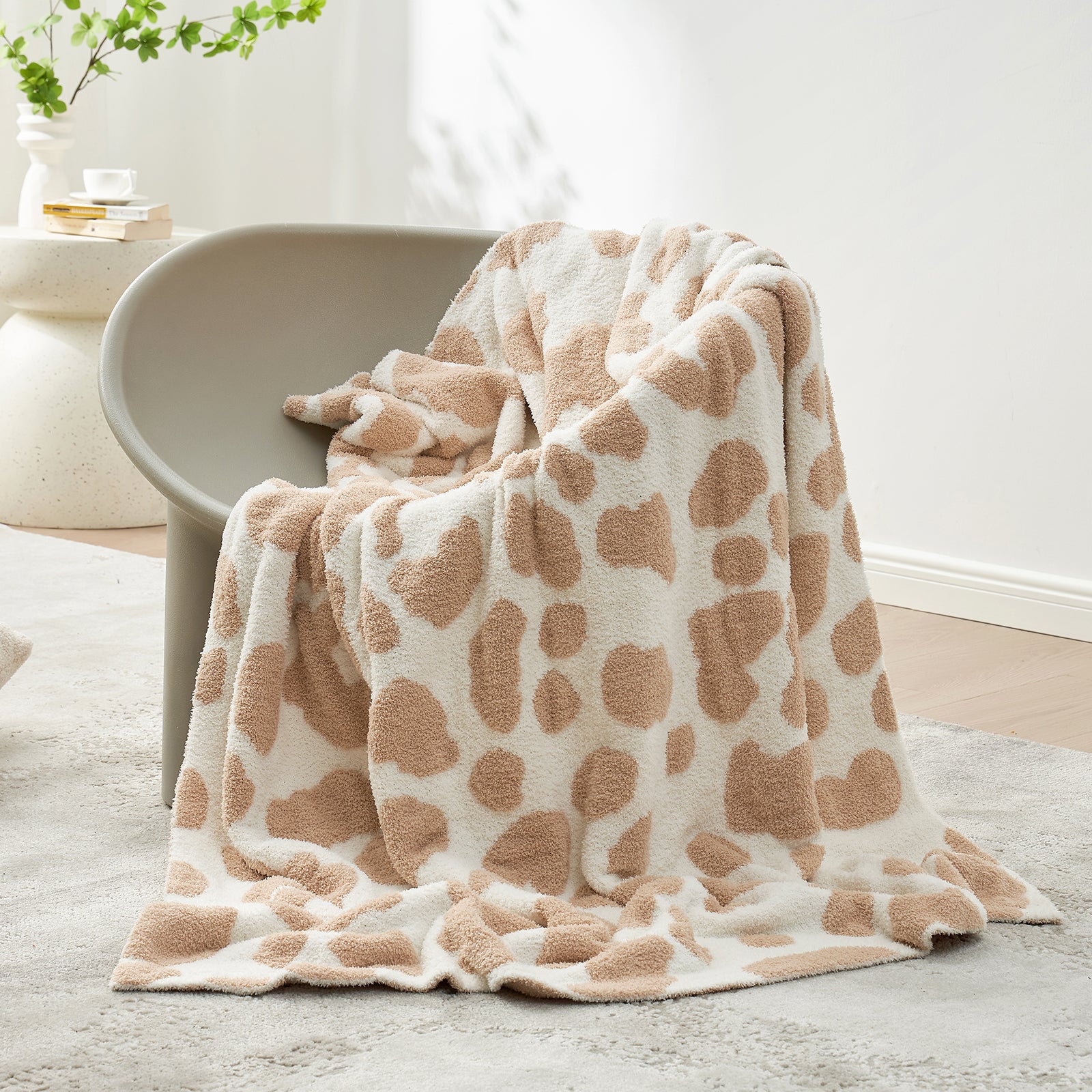 Ultra Soft Leopard Throw Blanket